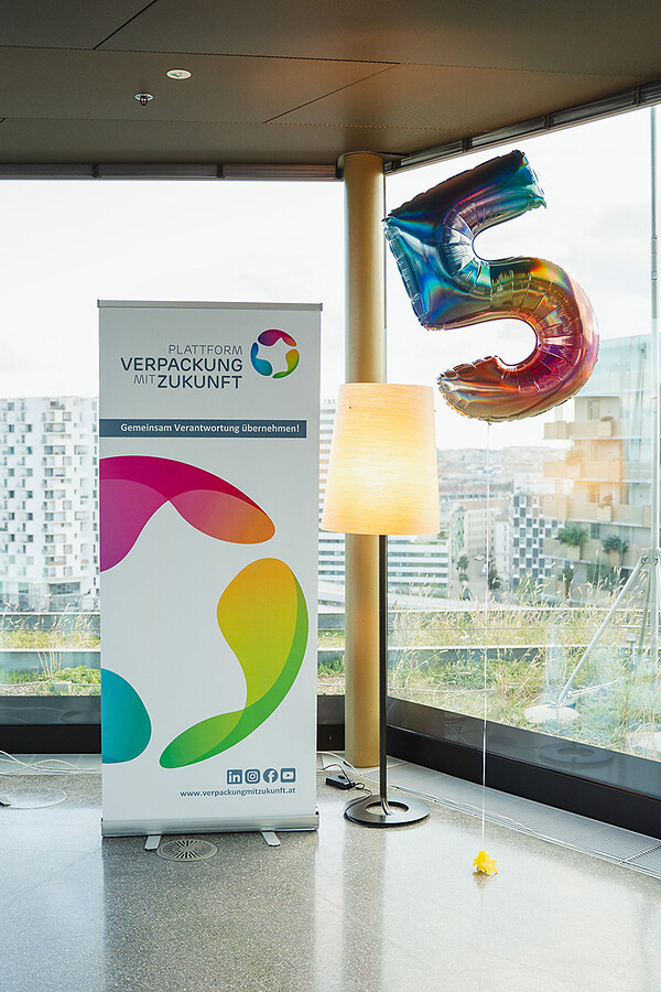 The Austrian platform “Verpackung mit Zukunft” celebrated its five-year anniversary in September. Photo Copywrite: Isabella Joech